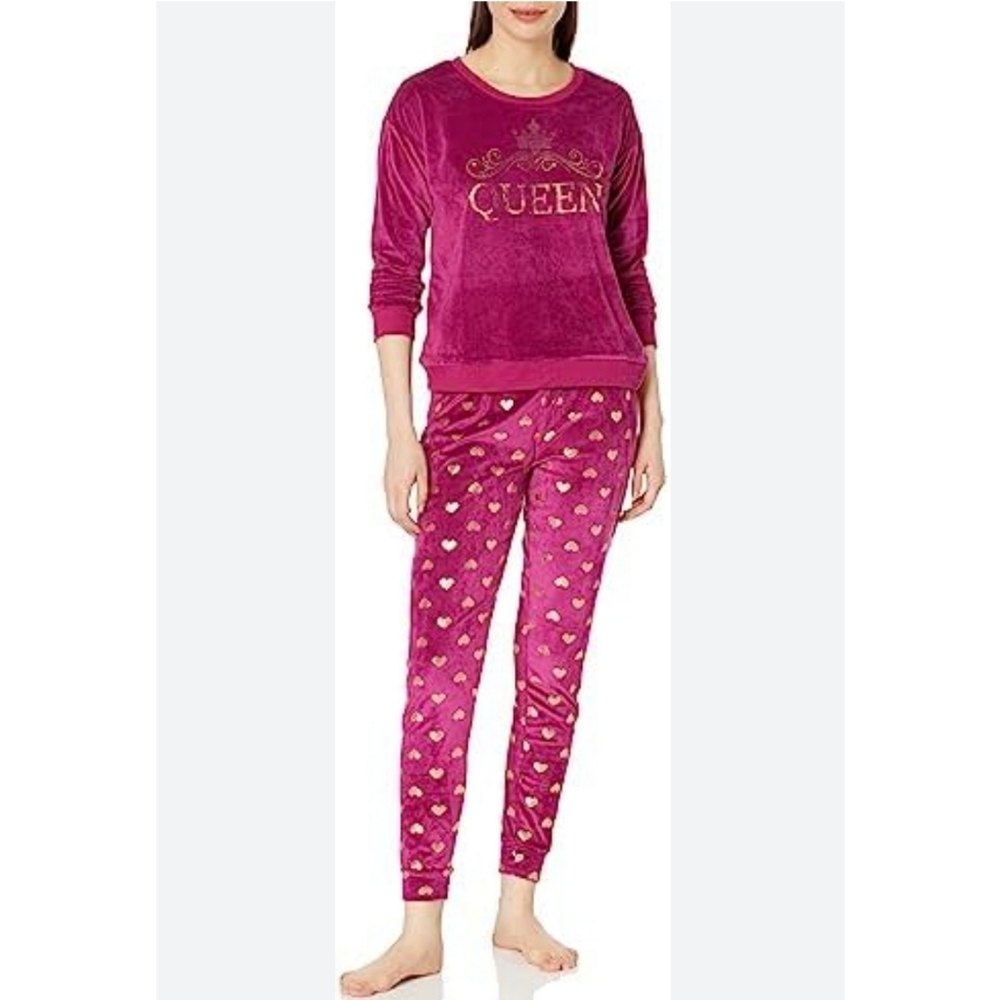 PLACE Girl's Queen  Pajama Set